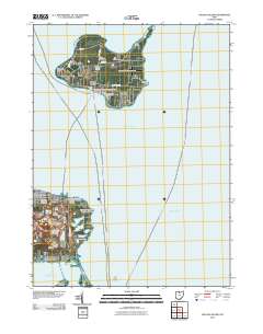 Kelleys Island 2010 topographic map thumbnail