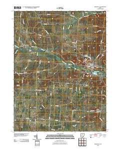 Granville 2010 topographic map thumbnail