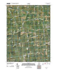 La Rue 2010 topographic map thumbnail