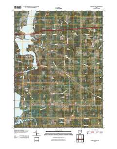 Lake Milton 2010 topographic map thumbnail