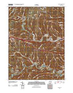 Lansing 2010 topographic map thumbnail