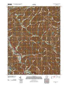 Macksburg 2010 topographic map thumbnail