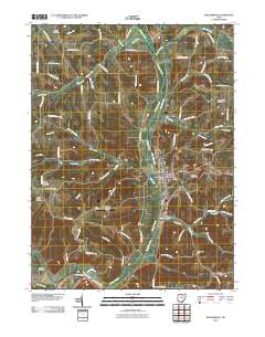 Millersburg 2010 topographic map thumbnail
