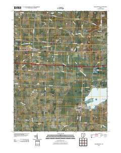 Millersport 2010 topographic map thumbnail