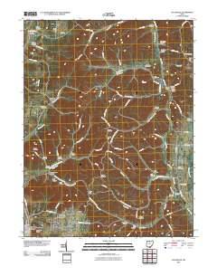 Lucasville 2010 topographic map thumbnail