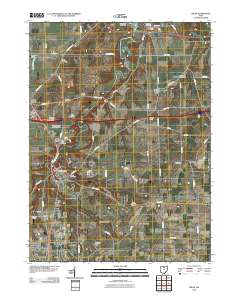 Milan 2010 topographic map thumbnail