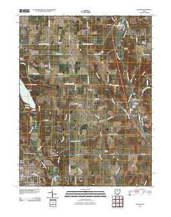 Oxford 2010 topographic map thumbnail