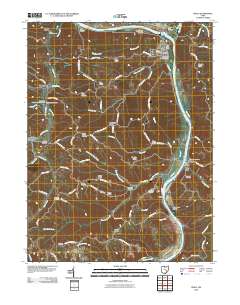 Philo 2010 topographic map thumbnail