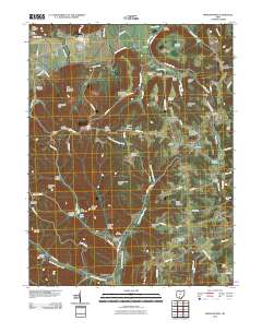 Morgantown 2010 topographic map thumbnail