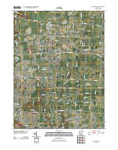 New Albany 2010 topographic map thumbnail