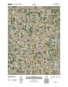 New Bremen 2010 topographic map thumbnail
