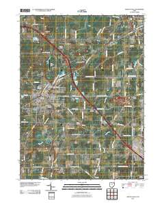 Newton Falls 2010 topographic map thumbnail