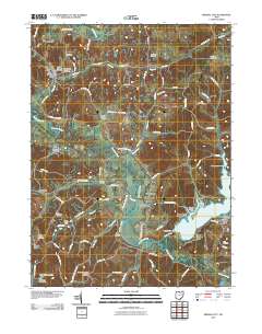 Mineral City 2010 topographic map thumbnail