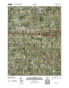 Pataskala 2010 topographic map thumbnail