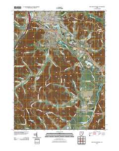 New Philadelphia 2010 topographic map thumbnail