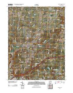 Lebanon 2010 topographic map thumbnail