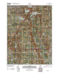 Seville 2010 topographic map thumbnail