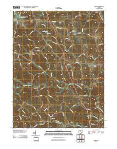 Shade 2010 topographic map thumbnail
