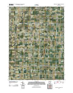 Ridgeville Corners 2010 topographic map thumbnail