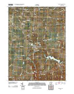 Rushville 2010 topographic map thumbnail