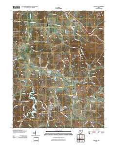 Oak Hill 2010 topographic map thumbnail
