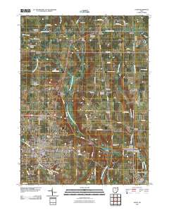 Salem 2010 topographic map thumbnail