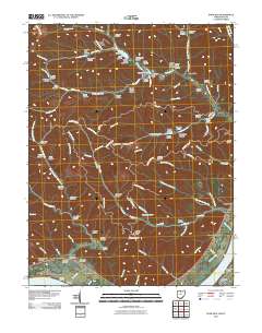 Pond Run 2010 topographic map thumbnail