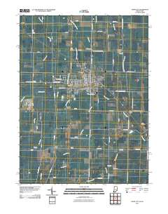 Union City 2010 topographic map thumbnail