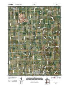 Tiffin North 2010 topographic map thumbnail