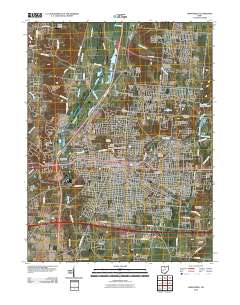 Springfield 2010 topographic map preview
