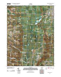 Urbana West 2010 topographic map thumbnail