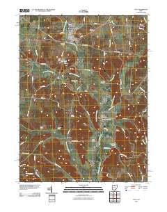 Utica 2010 topographic map thumbnail
