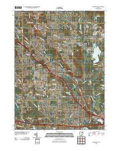 Twinsburg 2010 topographic map thumbnail