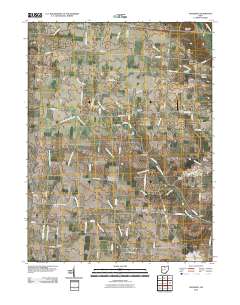 Thackery 2010 topographic map thumbnail