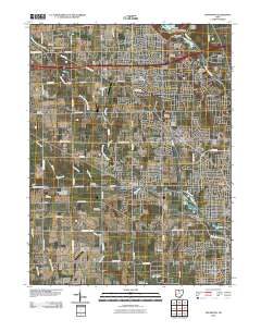 Trotwood 2010 topographic map thumbnail