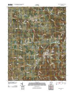 West Union 2010 topographic map thumbnail