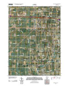 West Unity 2010 topographic map thumbnail