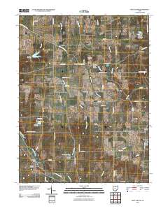 West Elkton 2010 topographic map thumbnail