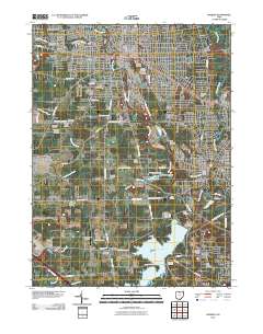 Warren 2010 topographic map thumbnail