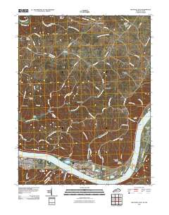Maysville East 2010 topographic map thumbnail