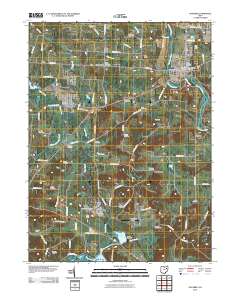 Navarre 2010 topographic map thumbnail