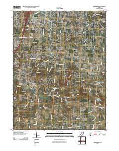 Springboro 2010 topographic map thumbnail