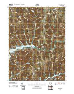 Dellroy 2010 topographic map thumbnail