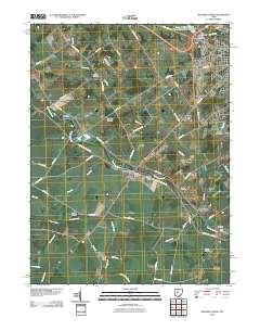 Milford Center 2010 topographic map thumbnail