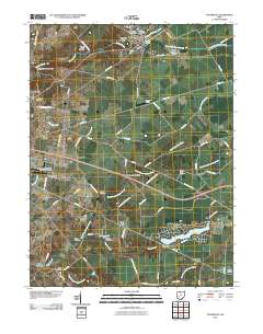 Cedarville 2010 topographic map thumbnail