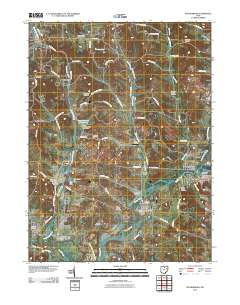 Waynesburg 2010 topographic map thumbnail