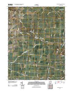 Martinsville 2010 topographic map thumbnail