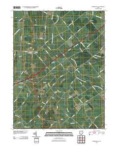 Bowersville 2010 topographic map thumbnail
