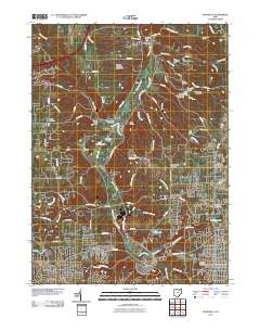 Peninsula 2010 topographic map thumbnail
