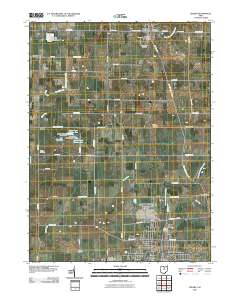 Shelby 2010 topographic map thumbnail